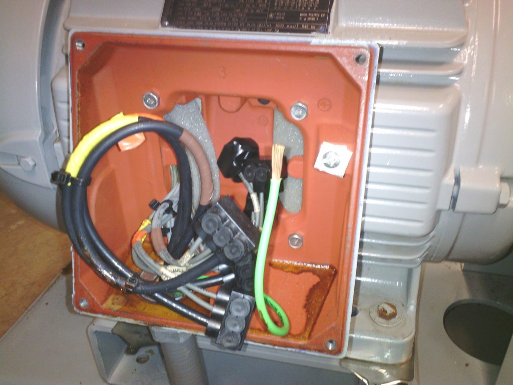 ungrounded motor